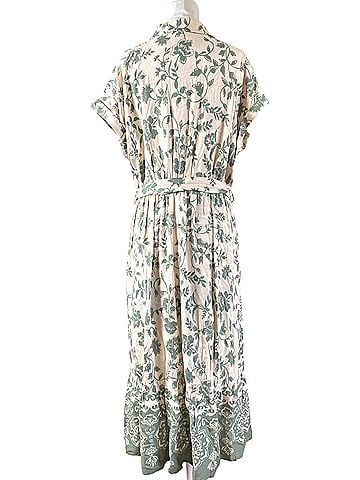 Lucky Brand Sage Floral Button Shirtdress Casual Dress (view 2)