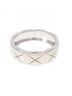 Chanel 100% 18k White Gold White Chanel Coco Crush Medium Ring One size - photo 2