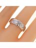 Chanel 100% 18k White Gold White Chanel Coco Crush Medium Ring One size - photo 4