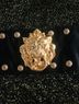 MESMERIZE Gold Black Long Sleeve Blouse Size L - photo 4