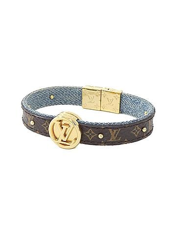 Louis Vuitton Louis Vuitton Monogram Bracelet LV Circle M6561F (view 1)