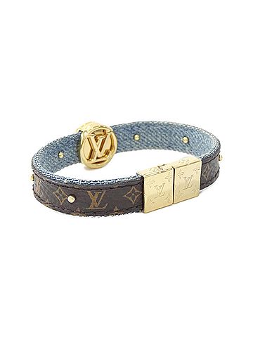Louis Vuitton Louis Vuitton Monogram Bracelet LV Circle M6561F (view 2)