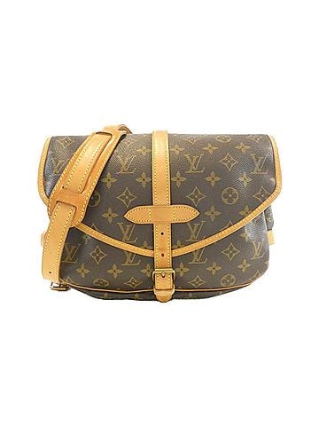 Louis Vuitton Louis Vuitton Monogram Saumur 30cm M42256 Shoulder Bag (view 1)