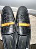J. McLaughlin 100% Leather Animal Print Black Flats Size 7 1/2 - photo 6