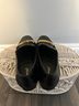 J. McLaughlin 100% Leather Animal Print Black Flats Size 7 1/2 - photo 5