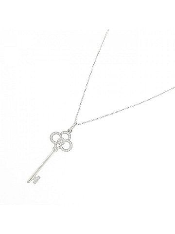 Tiffany & Co. Tiffany Crown Key Mini Necklace 0.11CT (view 2)