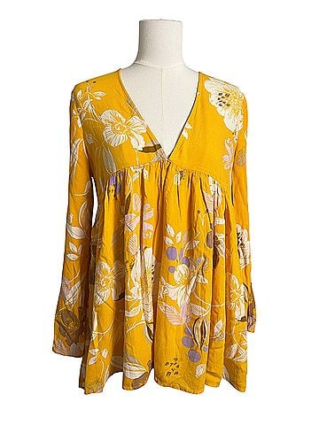 Free People Long Sleeve Blouse (view 1)