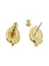 Hermès 100% Other Orange Hermes Mini Maillon 10052FE Earrings One size - photo 3