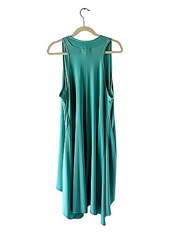 Sympli Liquid Jersey Waterfall Open Front Vest (view 2)