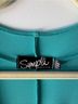 Sympli Teal Green Vest Size 14 - photo 3