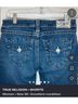 True Religion Blue Cargo Pants Size 28 waist - photo 3