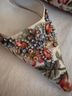 Jewel Badgley MIschka 100% Satin Floral Multi Color Heels Size EU 38 - photo 8