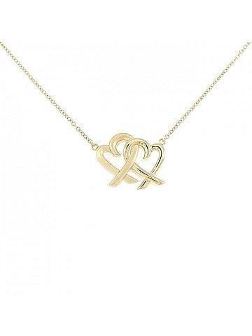 Tiffany & Co. Tiffany Loving Heart Interlocking Necklace (view 1)