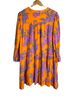 Sugarlips 100% Rayon Floral Multi Color Pink Orange Casual Dress Size XL - photo 2