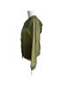 Free People 100% Cotton Solid Green Jacket Size S - photo 4