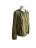 Free People 100% Cotton Solid Green Jacket Size S - photo 5