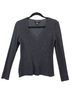 St. John Camo Black Silver Pullover Sweater Size 2 - photo 1