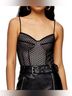 Topshop Stars Black Tank Top Size 4 - photo 4