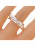 Hermès 100% Sterling Silver Multi Color Hermes Vertige Ring One size - photo 5
