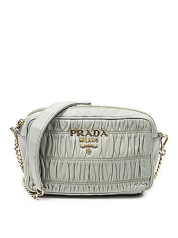 Prada Pleated Small Camera Crossbody (view 1)