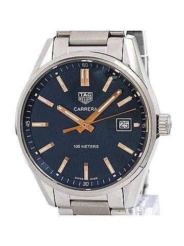 TAG Heuer TAG HEUER Carrera Stainless Steel Quartz Mens Watch WAR1112 Polished (view 1)