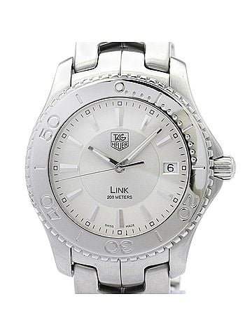 TAG Heuer TAG HEUER Link Stainless Steel Quartz Mens Watch WJ1111 Polished (view 1)