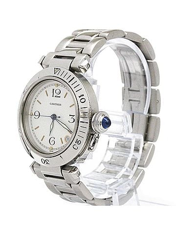 Cartier CARTIER Pasha Original Steel Automatic Unisex Watch W31007H2 Polished (view 2)