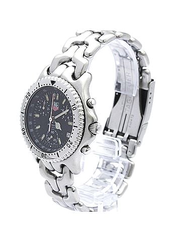 TAG Heuer TAG HEUER Sel Chronograph 200M Steel Quartz Mens Watch CG1110 Polished (view 2)