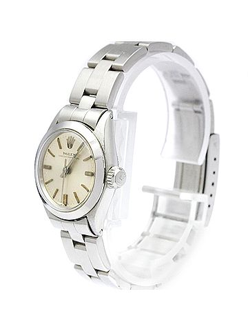 Rolex ROLEX Oyster Perpetual Steel Automatic Ladies Watch 6618 Vintage (view 2)