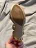 Marc Fisher Gold Sandals Size 6 1/2 - photo 6