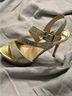 Marc Fisher Gold Sandals Size 6 1/2 - photo 12