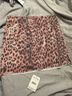 Free People Leopard Print Pink Black Skort Size 41 waist - photo 4
