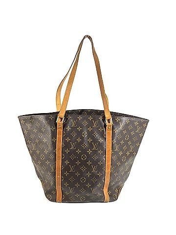 Louis Vuitton LOUIS VUITTON M51108 Monogram Sac Shopping Bag, Shoulder Tote Canvas, Men's/Women's, Brown (view 2)