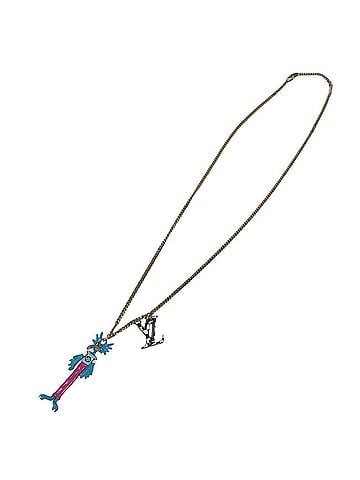 Louis Vuitton LOUIS VUITTON MP2928 Accessory Chain Necklace Pendant LV Animals Zoom-kun ZOOM Dragon Metal Men's Women's Multicolor (view 2)
