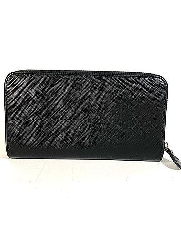 Salvatore Ferragamo Salvatore Ferragamo Gancini Logo Long Wallet, Round Zipper, Leather, Men's &amp; Women's, Black (view 2)