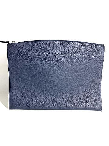 Hermès HERMES Pochette Bazaar GM (Handbag, Pouch, Clutch Bag) - Togo Leather, Men's &amp; Women's, Blue Nuit (view 1)