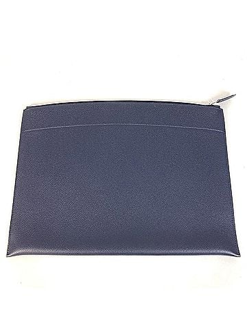 Hermès HERMES Pochette Bazaar GM (Handbag, Pouch, Clutch Bag) - Togo Leather, Men's &amp; Women's, Blue Nuit (view 2)