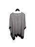 Calvin Klein Black Gray Poncho Size XL - photo 2