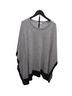 Calvin Klein Black Gray Poncho Size XL - photo 1