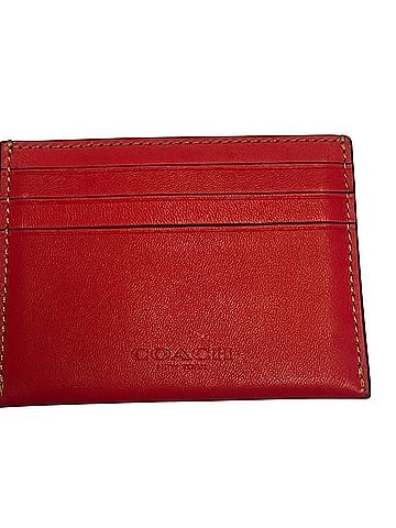 Coach Leather Card Holder (view 2)