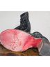 Freebird 100% Leather Animal Print Black Ankle Boots Size 8 - photo 4