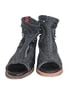 Freebird 100% Leather Animal Print Black Ankle Boots Size 8 - photo 1