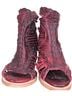 Freebird 100% Leather Red Ankle Boots Size 8 - photo 1
