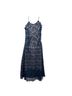Willow Blue Opal Lace Open Back Midi Dress Casual Dress - photo 4