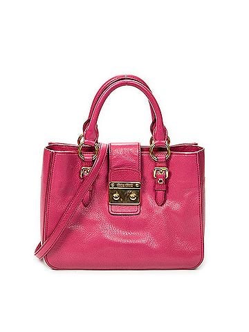 Miu Miu Pushlock Executive Tote (view 1)