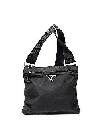 Prada Small Zip Flat Messenger (view 1)