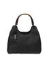Gucci Black Wooden Handle Colbert Hobo One size - photo 1