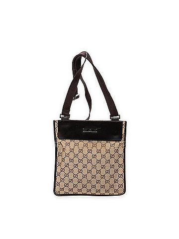 Gucci Small Flat Messenger (view 1)