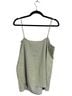 J.Crew Print Green White Sleeveless Blouse Size 14 - photo 2