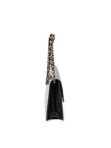 Chanel Vintage Push Lock Straight Flap (view 2)